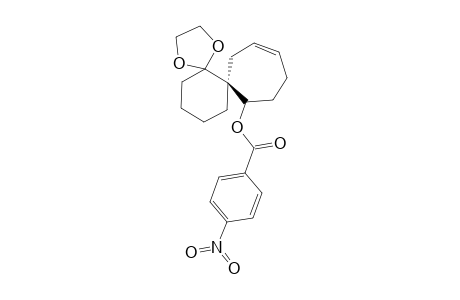 cis-1,1-Ethylenedioxyspiro[5.6]dodec-10-en-7-yl p-nitrobenzoate