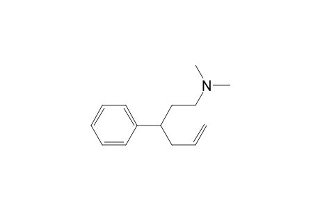 Dimethyl(3-phenylhex-5-enyl)amine