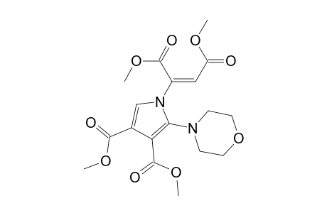 (E)-1,2-Bis(methoxycarbonyl)-1-[3,4-bis(methoxycarbonyl)-2-morpholino)pyrrolyl]ethane