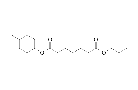 Pimelic acid, 4-methylcyclohexyl propyl ester isomer 1