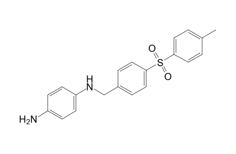 N-[p-(p-tolylsulfonyl)benzyl]-p-phenylenediamine