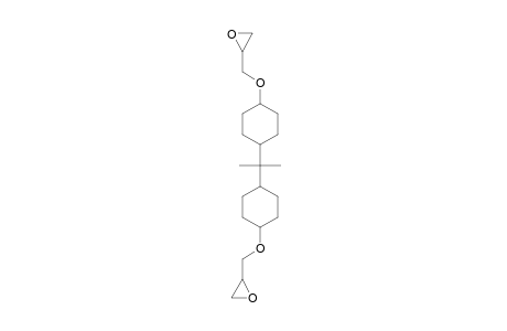 2,2-Bis(cis-4-[2,3-epoxy-propyloxy]-cyclohexyl)-propane