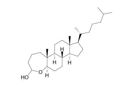 4a-oxa-4-hydroxy-A-homo-5.alpha.-cholestane