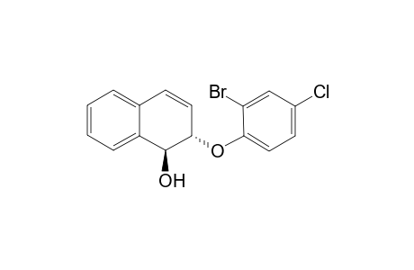 (1S,2S)-2-(2-Bromo-4-chlorophenoxy)-1,2-dihydronaphthalen-1-ol