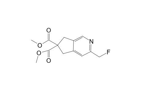 Dimethyl 5-fluoromethylcyclopenta[c]pyridine-2,2-dicarboxylate