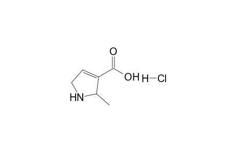 1H-Pyrrole-3-carboxylic acid, 2,5-Dihydro-2-methyl-, Monohydrochloride