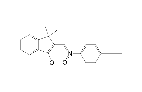 N-[(3-HYDROXY-1,1-DIMETHYL-2-INDENYL)-METHYLENE]-(4-TERT.-BUTYLPHENYL)-AMINE-N-OXIDE