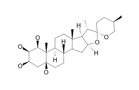 TUPICHIGENIN-F;(25S)-SPIROST-1-BETA,2-BETA,3-BETA,5-BETA-TETRAOL