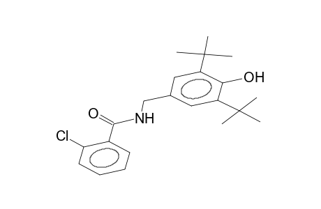 N-(3,5-di-tert-butyl-4-hydroxybenzyl)-2-chlorobenzamide