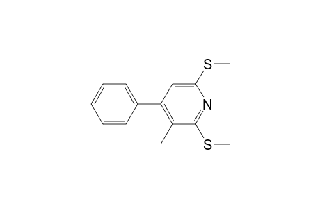 3-Methyl-2,6-bis(methylsulfanyl)-4-phenyl-pyridine