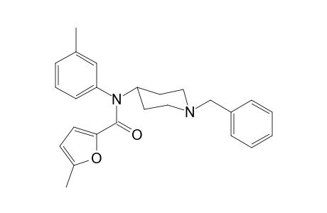 N-(1-Benzylpiperidin-4-yl)-N-(3-methylphenyl)-5-methylfuran-3-carboxamide