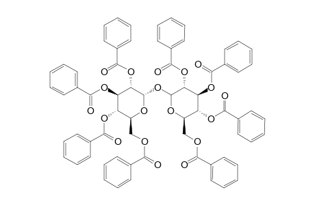 .alpha.-D-Glucopyranoside, 2,3,4,6-tetra-O-benzoyl-.alpha.-D-glucopyranosyl, tetrabenzoate