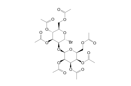2-BETA-GALACTOPYRANOSYL-ALPHA-D-GLUCOPYRANOSYLBROMIDE-HEPTAACETATE