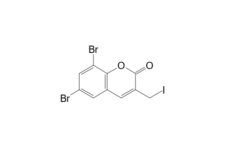 3-(Iodomethyl)-6,8-dibromocoumarin
