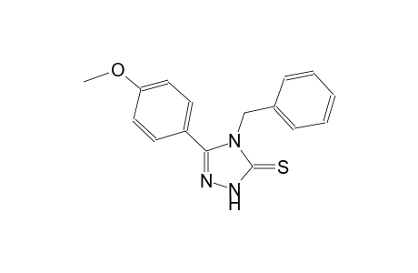 3H-1,2,4-triazole-3-thione, 2,4-dihydro-5-(4-methoxyphenyl)-4-(phenylmethyl)-