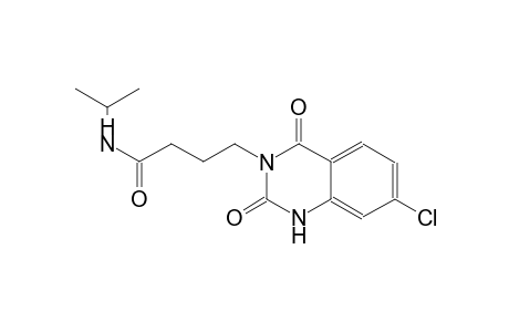 4-(7-chloro-2,4-dioxo-1,4-dihydro-3(2H)-quinazolinyl)-N-isopropylbutanamide