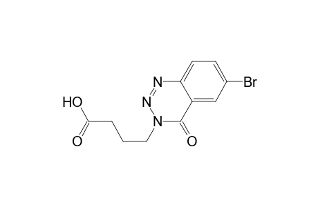 1,2,3-Benzotriazine-3(4H)-butanoic acid, 6-bromo-4-oxo-