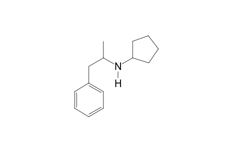 N-Cyclopentylamphetamine
