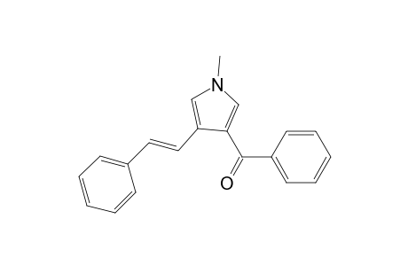 [1-methyl-4-[(E)-2-phenylethenyl]-3-pyrrolyl]-phenylmethanone