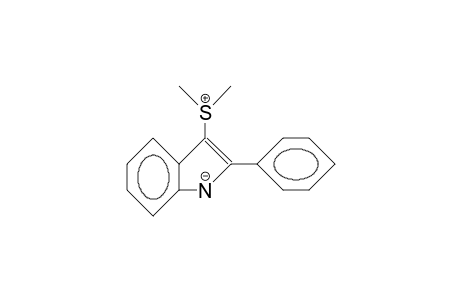 2-Phenyl-3-dimethylsulfonio-indolide