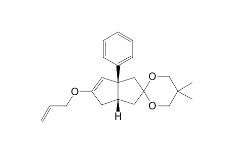 1-PHENYL-3-(2'-PROPENOXY)-CIS-BICYCLO-[3.3.0]-OCT-2-EN-3-ONE-7-(2',2'-DIMETHYLPROPYLIDENE)-ACETAL