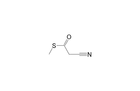 2-cyanoethanethioic acid S-methyl ester
