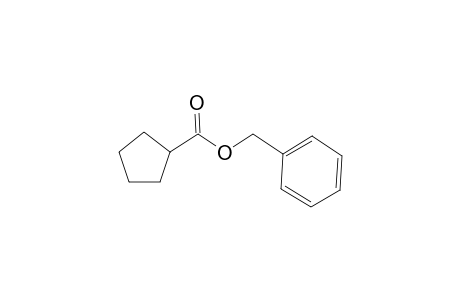 Cyclopentanecarboxylic acid, benzyl ester