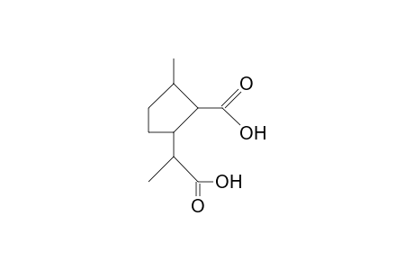 A,3-Dimethyl-2-carboxy-cyclopentaneacetic acid