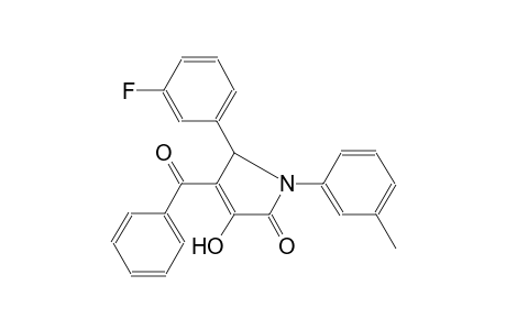 4-Benzoyl-5-(3-fluoro-phenyl)-3-hydroxy-1-m-tolyl-1,5-dihydro-pyrrol-2-one