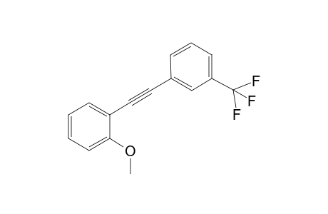 1-Methoxy-2-((3-(trifluoromethyl)phenyl)ethynyl)benzene