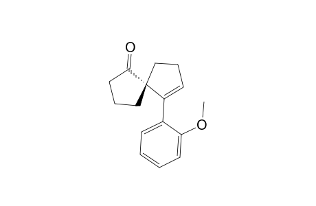 (R)-6-(2-Methoxy-phenyl)-spiro[4.4]non-6-en-1-one