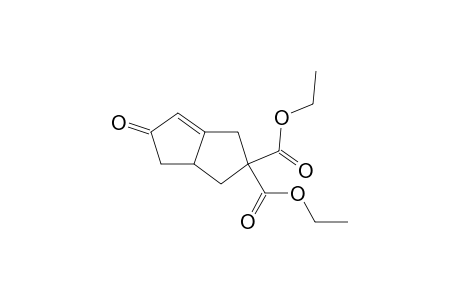 5-keto-1,3,3a,4-tetrahydropentalene-2,2-dicarboxylic acid diethyl ester