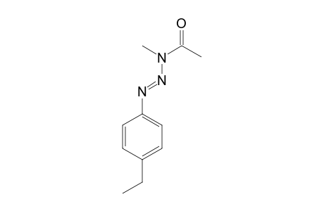 3-ACETYL-3-METHYL-1-(4-ETHYLPHENYL)-TRIAZEN