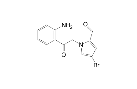 1-[2-(2-Aminophenyl)-2-oxoethyl]-4bromo-1H-prrrole-2-carbaldehyde