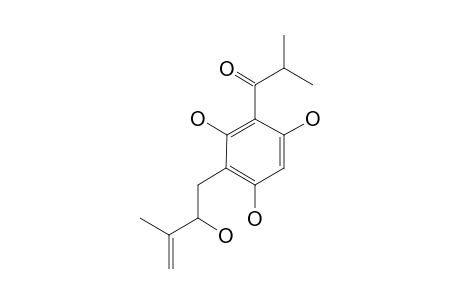 2-METHYL-1-[2,4,6-TRIHYDROXY-3-(2-HYDROXY-3-METHYL-3-BUTENYL)-PHENYL]-1-PROPANONE