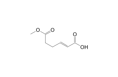 (E)-6-keto-6-methoxy-hex-2-enoic acid