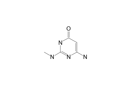 6-Amino-2-(methylamino)-1H-pyrimidin-4-one