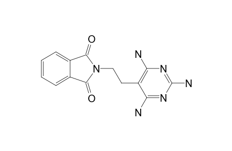 5-(2-PHTHALIMIDO-ETHYL)-2,4,6-TRIAMINO-PYRIMIDINE