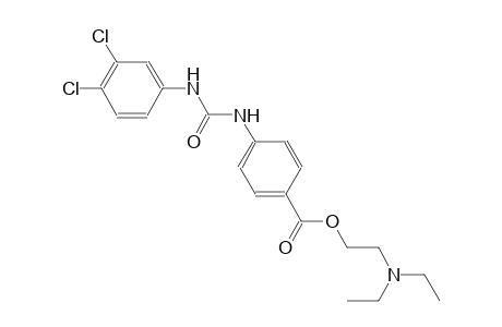 2-(diethylamino)ethyl 4-{[(3,4-dichloroanilino)carbonyl]amino}benzoate