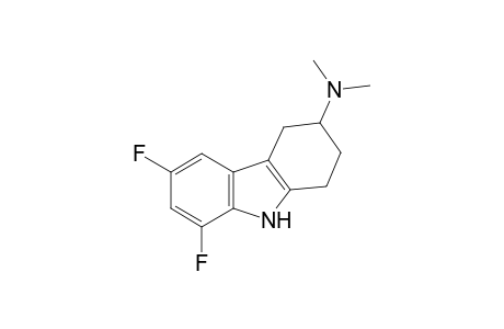 6,8-difluoro-3-(dimethylamino)-1,2,3,4-tetrahydrocarbazole