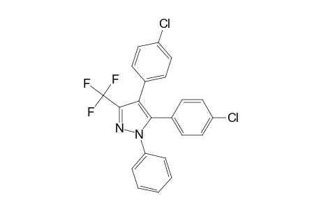 4,5-bis(4-chlorophenyl)-1-phenyl-3-(trifluoromethyl)pyrazole