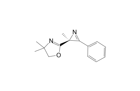 4,4-Dimethyl-2-((S)-2-methyl-3-phenyl-2H-azirin-2-yl)-4,5-dihydro-oxazole