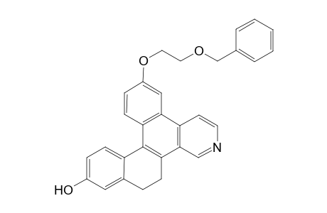 11-Aza-7-[2-(benzyloxy)ethoxy]benzo[g]-2-hydroxy-13,14-dihydrochrysene