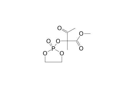 2-OXO-2-(ALPHA-ACETYL-ALPHA-CARBOMETHOXYETHYLOXY)-1,3,2-DIOXAPHOSPHOLANE