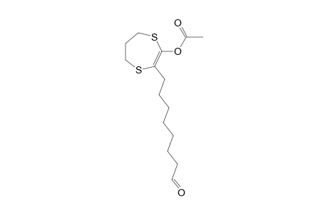 6,7(5H)-Dihydro-1,4-dithiepin-2-octanal-3-ol, acetate