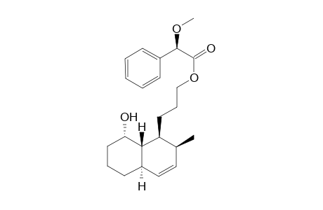 (1'S,2'S,4a'R,8'S,8a'S)-3-(8'-Hydroxy-2'-methyl-1',2',4a',5',6',7',8',8a'-octahydronaphthalene-1'yl)propyl (R)-O-methylmandelate