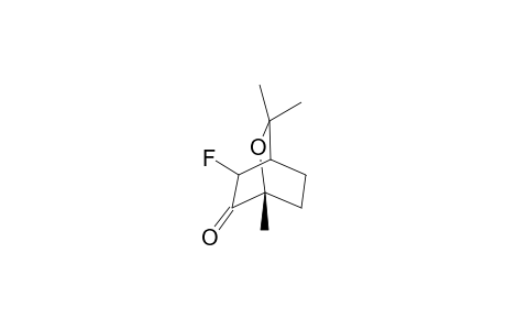(1R)-5.beta.-fluoro-6-ketocineole