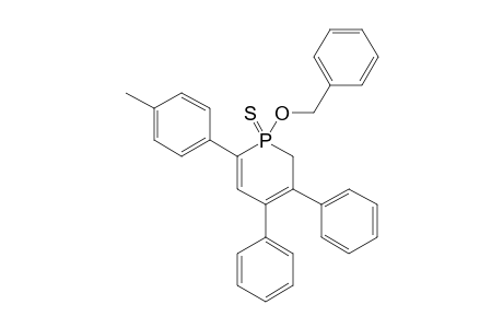 1-Benzyloxy-3,4-diphenyl-6-para-tolyl-1,2-dihydrophosphorine-1-sulfide