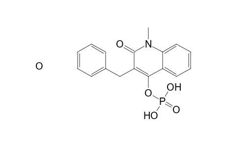 3-Benzyl-1,2-dihydro-1-methyl-2-oxoquinolin-4-yl dihydrogenphosphate hydrate