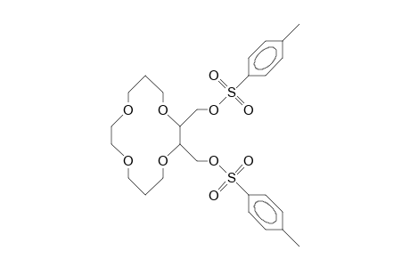 trans-(2S,3S)-(-)-2,3-Bis(&-toluene-sulfonyloxymethyl)-1,4,8,11-tetraoxa-cyclotetradecane